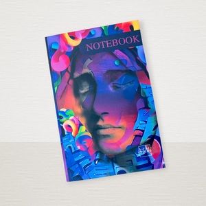 The whisperer art illustrated lined notebook